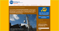 Desktop Screenshot of mannplumbinginc.com